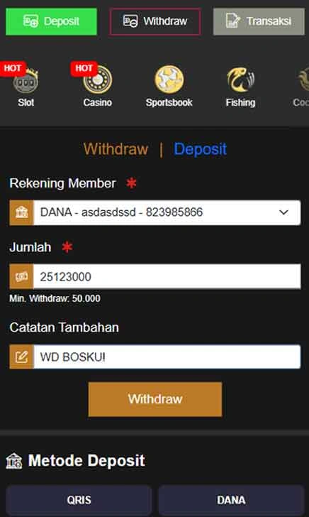 cara wd Agen Slot X888
